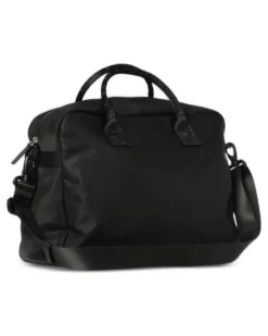Laptoptasche mit Logo-Streifen - Schwarz