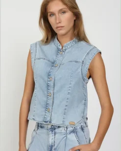 94LARA VEST - relaxed fit