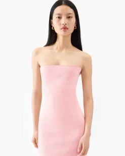 La Robe Maille Sera - Rosa Hellrosa