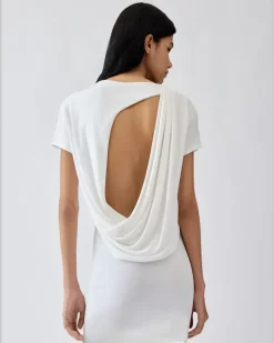 La Robe Mistral Manches Courtes - Weiß