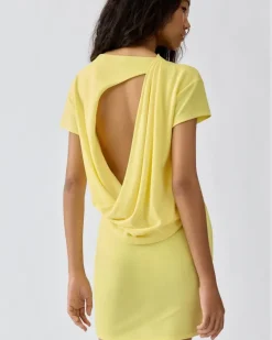 La Robe Mistral Manches Courtes - Gelb