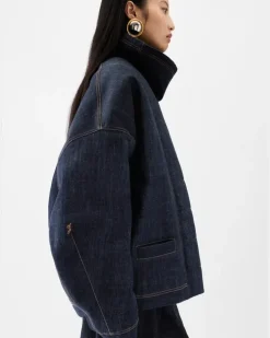 Le Cardigan De-Nîmes - Blau Dunkelmarineblau