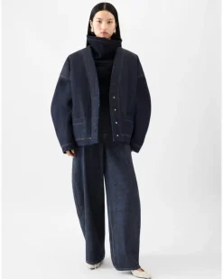Le Cardigan De-Nîmes - Blau Dunkelmarineblau