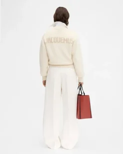 Le Cardigan Jacquemus - Beige Hellbeige