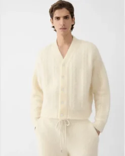 Le Cardigan Nuvola - Weiß Cremeweiß