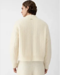 Le Cardigan Nuvola - Weiß Cremeweiß