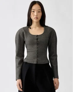 Le Cardigan Sera - Beige Dunkelbeige