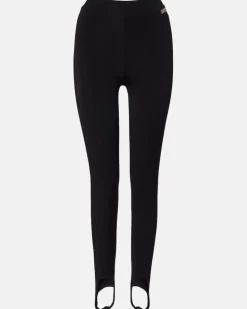 Leggings aus Jersey Schwarz