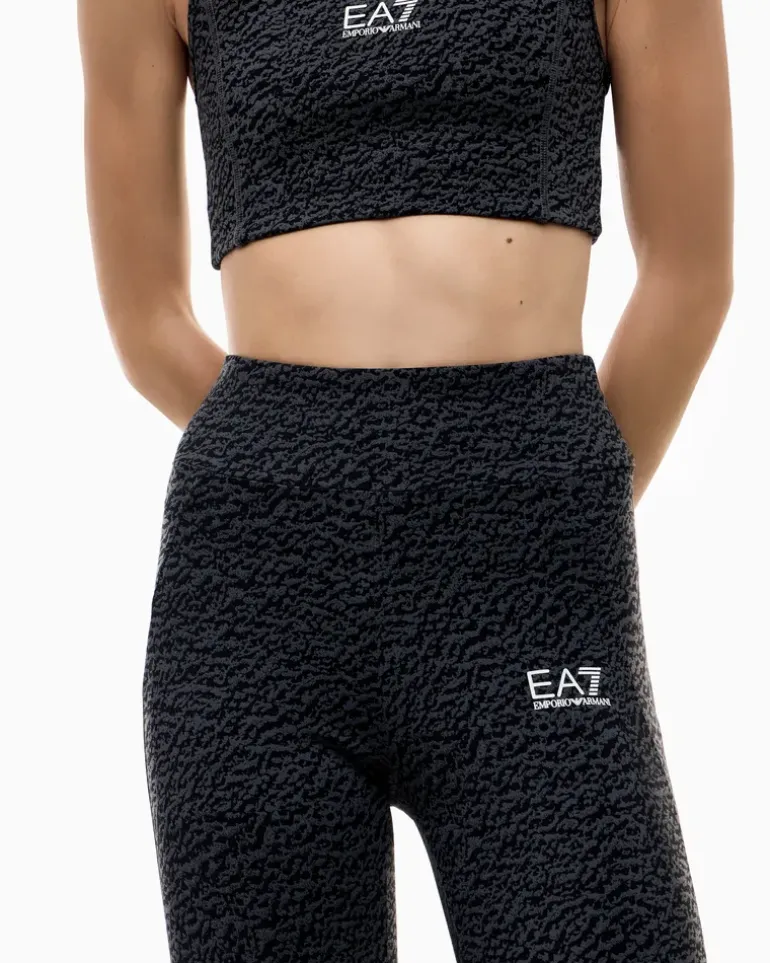 Leggings aus VIGOR7-Funktionsstoff Grau