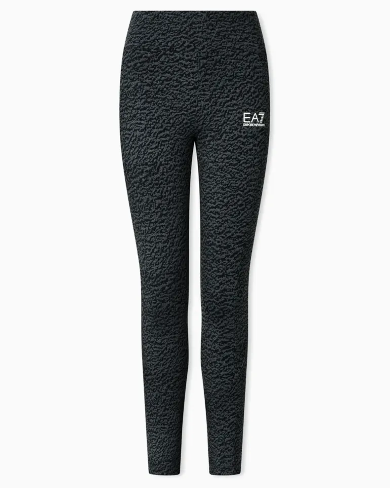 Leggings aus VIGOR7-Funktionsstoff Grau