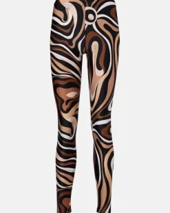 Leggings Marmo Schwarz