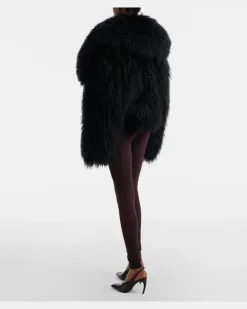 Leggings mit Panels Braun