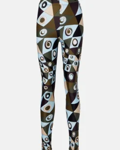 Leggings Occhi Multicolor