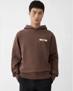 Le Hoodie Gros Grain - Dark Braun