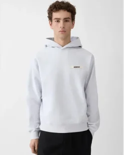 Le Hoodie Gros Grain - Grau