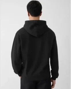 Le Hoodie Gros Grain - Schwarz
