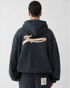 Le Hoodie Torneo - Rosemary Label Blau