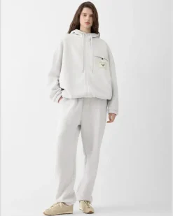 Le Hoodie Torneo - Rosemary Label Grey