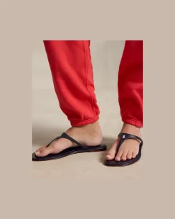 Leichte Fleece-Jogginghose mit Tunnelzug Red
