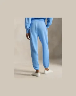 Leichte Fleece-Jogginghose mit Tunnelzug Blue