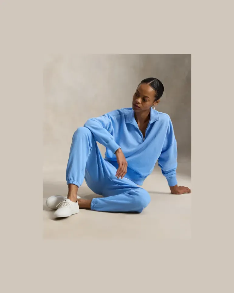 Leichte Fleece-Jogginghose mit Tunnelzug Grey