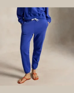 Leichte Fleece-Jogginghose mit Tunnelzug Blue