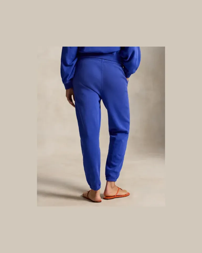Leichte Fleece-Jogginghose mit Tunnelzug Blue