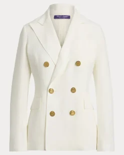 Leinenjacke Camden Cream