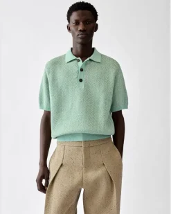 Le Polo Maille Miami - Mint Grün