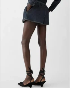 Le Short De-Nîmes Amelo - Blau Dunkelmarineblau