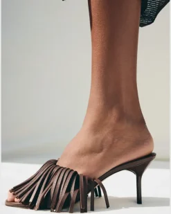 Les Mules Cubisto - Dark Braun