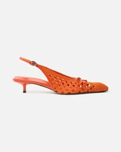 Les Slingbacks Cubisto Basses - Orange