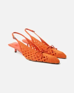 Les Slingbacks Cubisto Basses - Orange