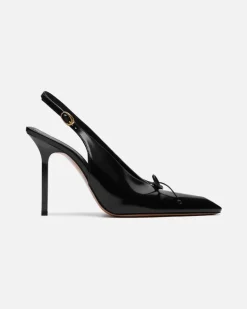 Les Slingbacks Cubisto Hautes - Schwarz