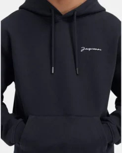 Le Sweatshirt Brodé - Schwarz