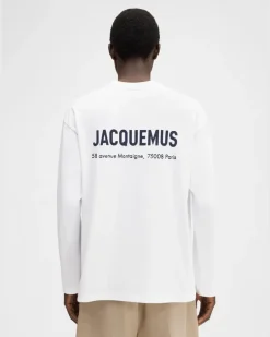 Le T-shirt Adresse Montaigne Manches Longues - Weiß