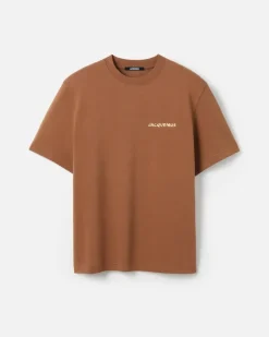 Le T-shirt Bonjour Korea - Persimmon Braun