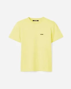 Le T-shirt Gros Grain Manches Courtes - Gelb Blassgelb