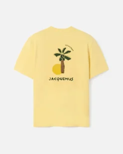 Le T-shirt Hello Dubai - Palm Gelb