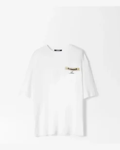 Le T-shirt Plage Resort Ibiza - Patch Weiß