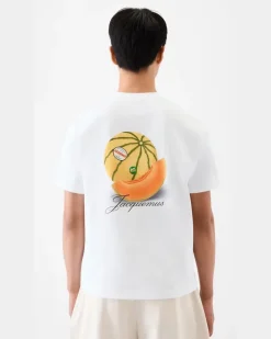 Le T-shirt Saint Tropez - St Tropez Melon Weiß