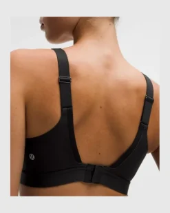 Levitation Sport-BH Starker Halt B–DD-Cups für Frauen – Größe in Black
