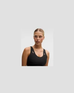 Levitation Sport-BH Starker Halt B–DD-Cups für Frauen – Größe in Black