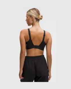 Levitation Sport-BH Starker Halt B–DD-Cups für Frauen – Größe in Black