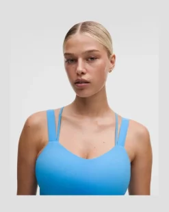 Like a Cloud Longline-BH Leichter Halt D/DD-Cups für Frauen – Größe in Ocean Wave