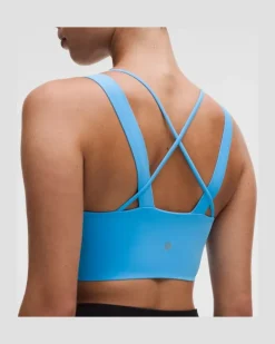 Like a Cloud Longline-BH Leichter Halt D/DD-Cups für Frauen – Größe in Ocean Wave