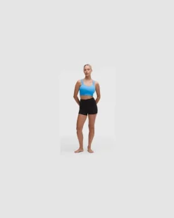 Like a Cloud Longline-BH Leichter Halt D/DD-Cups für Frauen – Größe in Ocean Wave