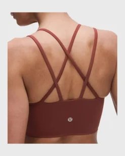 Like a Cloud Longline-BH Leichter Halt B/C Cups für Frauen – Größe in Cranberry Charm
