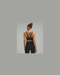 Like a Cloud Longline-BH Leichter Halt D/DD-Cups für Frauen – Größe in Black