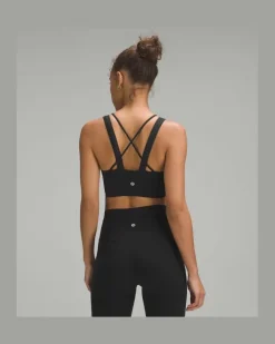 Like a Cloud Longline-BH Leichter Halt D/DD-Cups für Frauen – Größe in Black